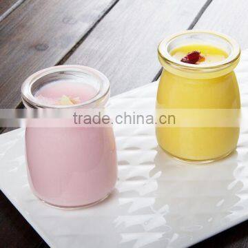 100ml 200ml 300ml Mini Glass Yogurt Bottles Yogurt Jar for Sale photo-4