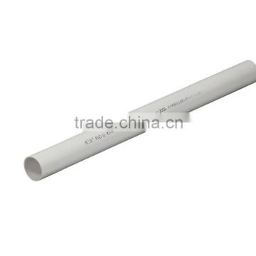 White UPVC drainage pipe and fittings dn50 to dn200 comply with standard GB/T 5836