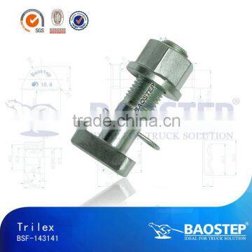 OEM 659112451 Trilex D-bolt wheel screw stud bolt nut