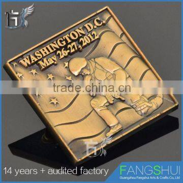 Factory Direct Supply Metal Army Badges Cheap Wholesale photo-3