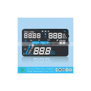 Hot Universal LED 5.5 inch OBD Car HUD, head up display (XY-HUD207)