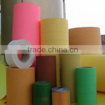 High quality wood pulp auto industrial air filter paper with factory price