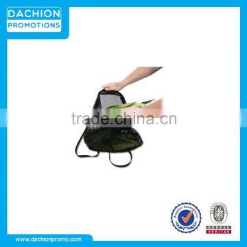 Logo Printed Farmer's Market Drawstring Mesh Bag photo-2