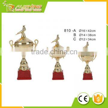 2016 new silver metal award trophy cup wholesale on promotion metal trophy