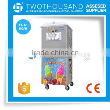 Soft Ice Cream Machine, 12-16 KG/H, Tecumseh/Aspera, Aisi 201, CE, TT-I91A