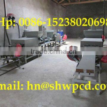 Sawdust hot press machine/pallet block production line