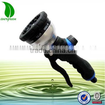 9-patterns plastic water spray gun