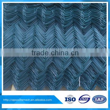 PVC coated galvanized chain wire mesh fence