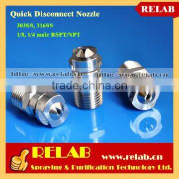 Flat Fan QJJA QJJS 8001 SS Quick Jet Nozzle