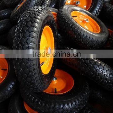 high quality competitive price 16 inch pneumatic rubber wheel 4.00-8