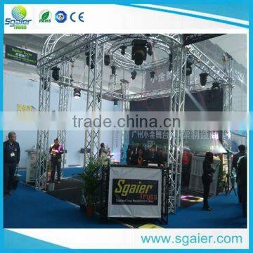 2016 Prolight + Sound (Guangzhou) Exhibition aluminum curve lighting truss stand