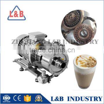 Food grade stainless steel peanut milk inline mixer/homogenizer