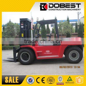 YTO Machinery CPCD100 Diesel Forklift Truck 10 Ton Cheap Price