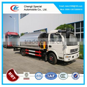 DongFeng intelligent asphalt spray truck 8CBM , asphalt distributor trucks for sale