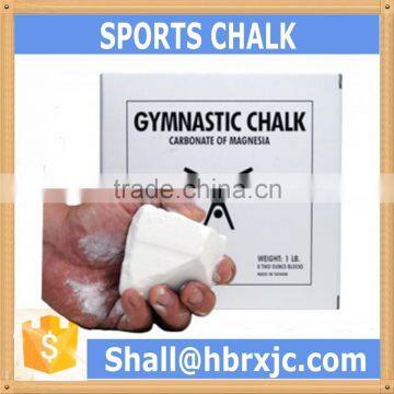 crush hands drying chalk for weight lifting, baseball, climbing, gymnastics