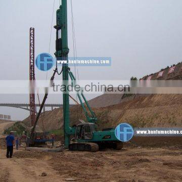 HF-YD7 functional full hydraulic pile driver for sale ISO & CE certification engineer oversea service ok