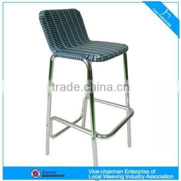 Leisure rattan furniture elegant outdoor garden wicker bar chair (CF644)