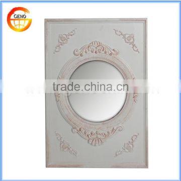 Top quality antique wood mirror decor