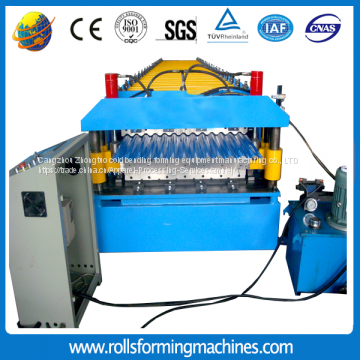 metal roofing tile machine