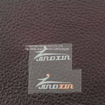Custom Metal Logo Ladels Sticker for Wallet photo-5