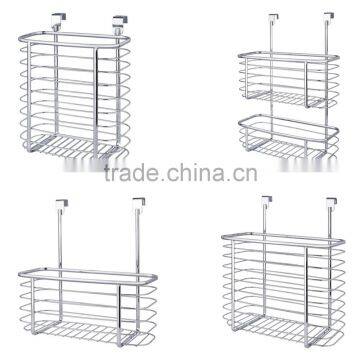 Multi-functional Double Layers Kitchen Cabinet Wire Basket/Kitchen Storage Basket photo-3
