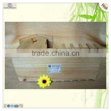 Oem Hinged Roof Fence Yard Bird Nest Villa House photo-5