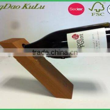 eco friendly single bottle decoravite animal wooden wine bottle holder for sale