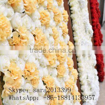 Artificial Rose and Hydrangea Flowers for Wall Backdrop Hanging Decoration photo-2