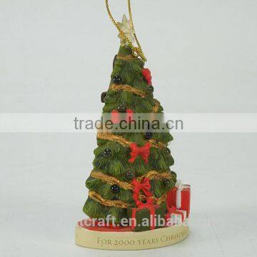 Best Selling Christmas Items Mini Resin Christmas Tree Ornament photo-2