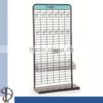 Grocery Store Metal Gridwall Fixture for Battery