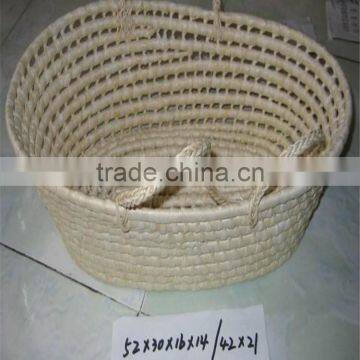 Custom Eco-friendly Durable Safety Corn Husk Basket photo-2