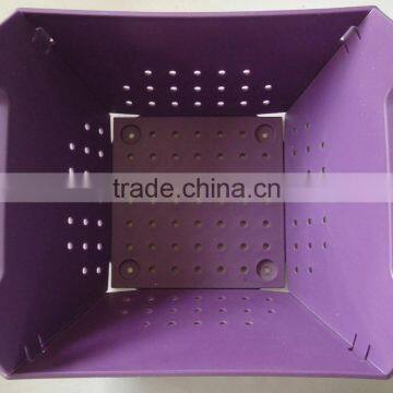 Plastic Folding Vegetable Colander With Handle photo-5