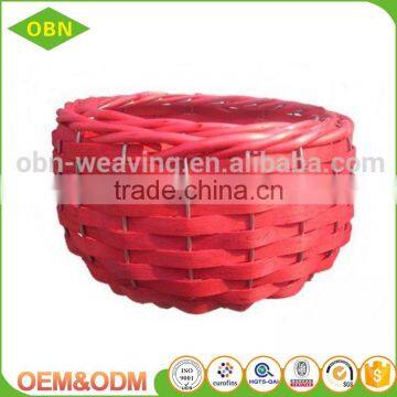 Wholesale High Quality Colorful Decorative Garden Handmade Wicker Basket Flower Pot photo-5