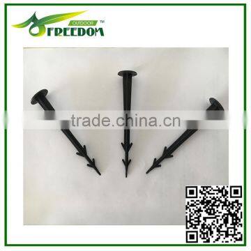 Plastic ground nails