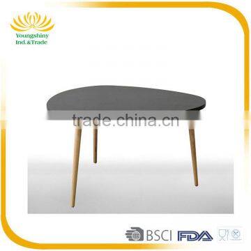 Factory price durable modern table bar, long wooden high bar table