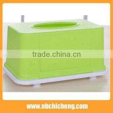 Houseware Paper Towel Rack Plastic Stand Roll Paper Holder Toilet Tissue Holder