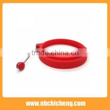 Kitchen Cooking Silicone Fried Oven Poacher Pancake Egg Ring Mould photo-3