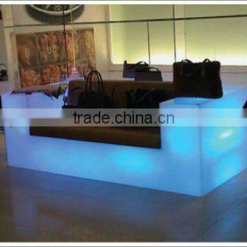 Hot Sale Modern Plastic LED Sofa YM-LS8076