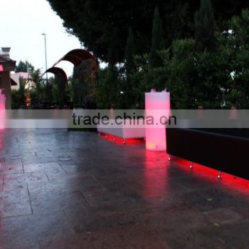 Acrylic LED Cocktail Bar Table, Banquet Cocktail Table