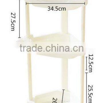 Plastic 3 or 4 Layers Bathrooms Tripod Shelf photo-5