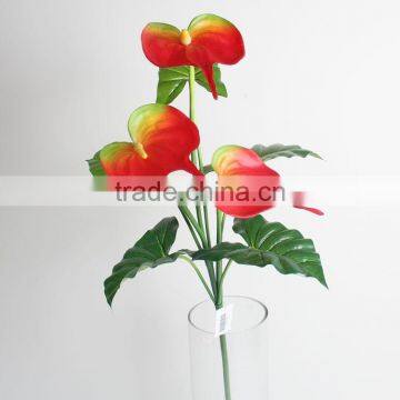 Vivid Fake Artificial Anthurium Decorative Anthurium Flower for Landscaping Decoration photo-5