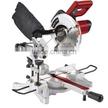 210mm 8-1/4" 1400W Wood Cutting Machine Electric Power Sliding Miter Saw Double Miter Saw photo-2
