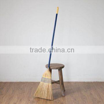 Roofer Detachable Steel Handle Hard Bristle Broom photo-2