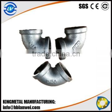 Malleable iron pipe fittings on sale made in Hebei China on alibaba