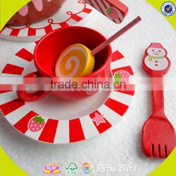 Wholesale Baby Elegant Wooden Cake Toy, Popular Kids Wooden Cake Toy, Lovely Children Wooden Cake Toy W10B100 photo-4