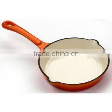 Enamel coating cast iron grill pan