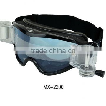 Super Anti-fog PC lens motocross goggles china