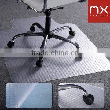 Phthalate-Free PVC 36 x 48 Chair Mat For Low Pile Carpets