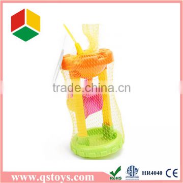 2015 HOT SALE plastic beach toy for children in tuck net