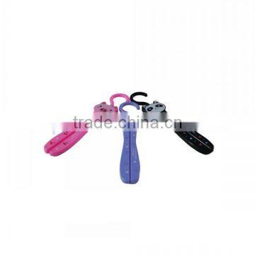 MAKE DESIGN High Quality Plastic Expandable Clothes Hanger ,FOLDABLE Hangers for Clothes